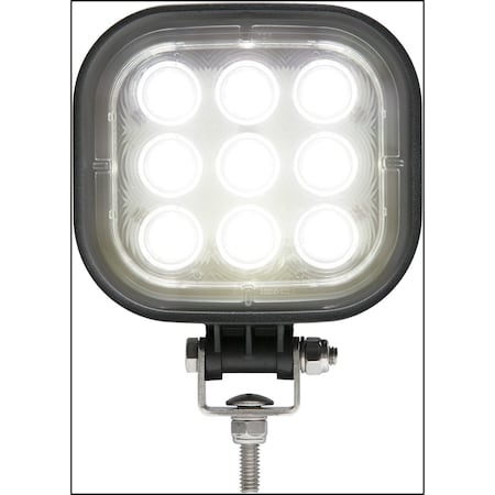 Optronics 9-Led Square Heavy Duty Work Light With Flood Beam; 2160 Lumens TLL54TB
